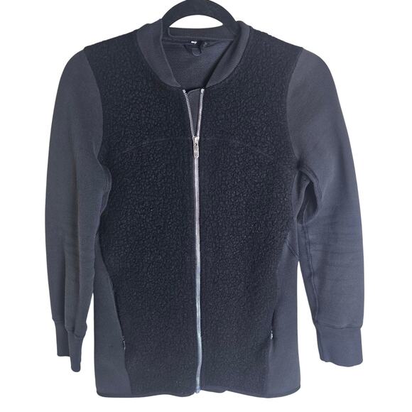 Lululemon Stand Out Sherpa Jacket Black Size 4 W4AKOSqqq - Picture 4 of 11